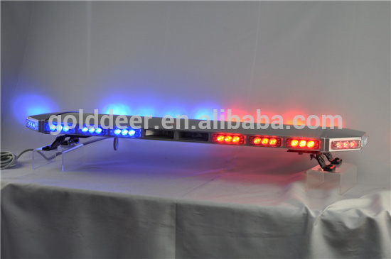 Aluminum cover Police LED light bar with siren and speaker (TBD08926-20-3T-S)