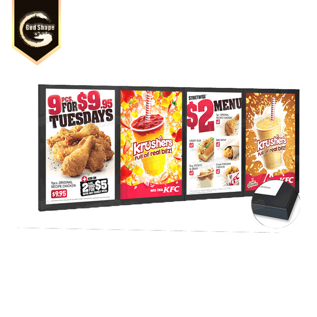 New Coming Wall Mounted Signs Advertising Acrylic Vaccum Light Box