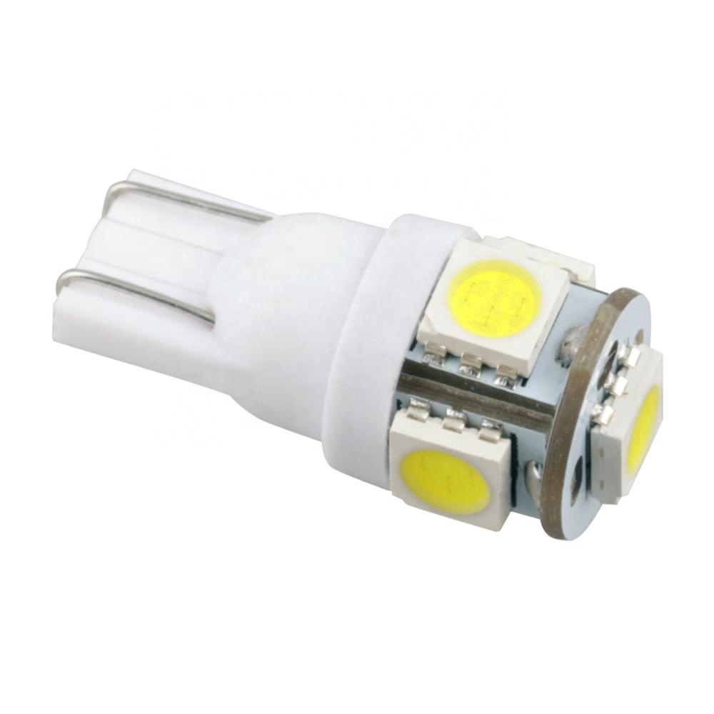 Lamps Led Automotive W5W T10 5Smd 5050 12 V Bulb