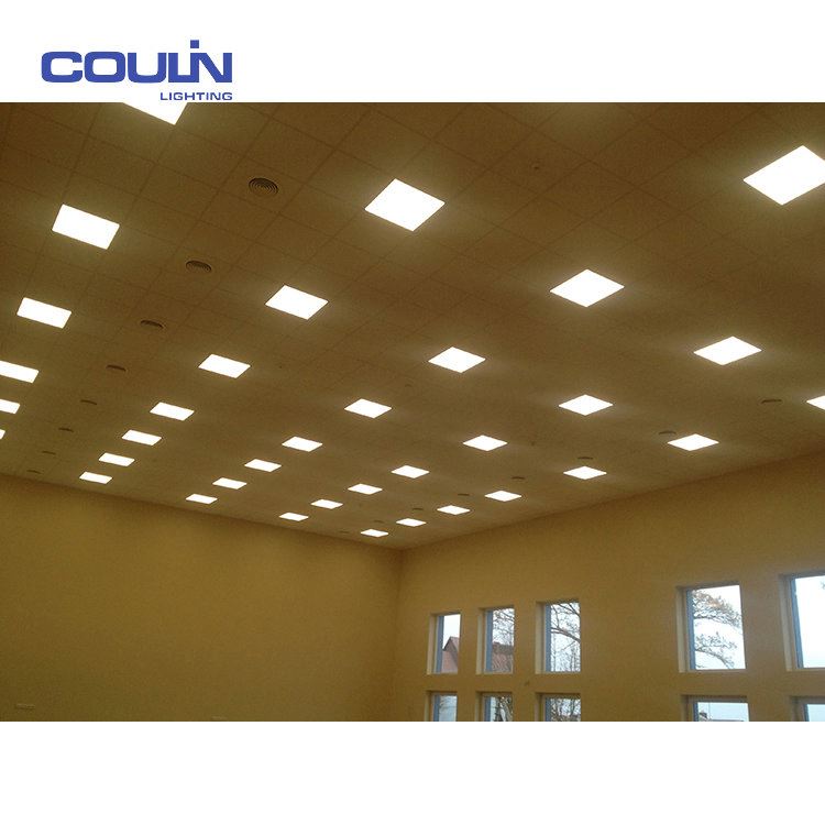 Coulin 48W Square led panel Light, waterproof led ceiling panel light flush mounting panel,600x600 led panel light