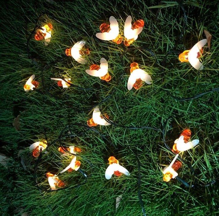 50/100/200 Led Solar Fairy Lights Outdoor Waterproof Street Garland Houses Christmas Garden Decorations String Light Strip Chain
