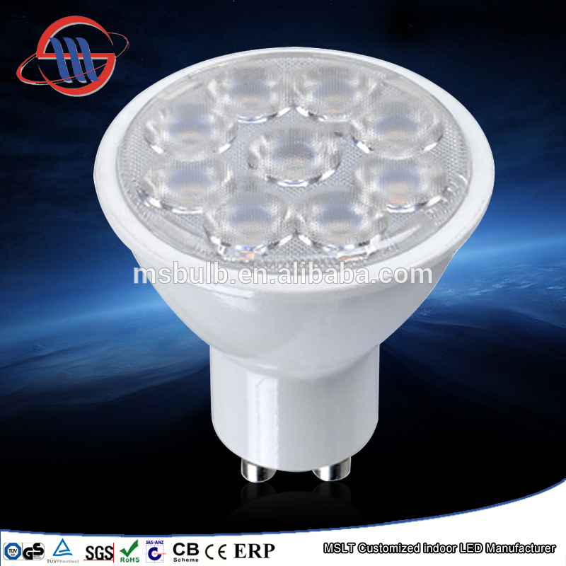 CE ROHS Approved MR16 led bulb GU10 SMD LED SPOTLIGHT 3W 5W 6W 7W 86-265v CCT 2700K 4000K 6500K