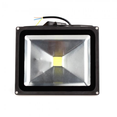 30W Waterproof PIR Motion Sensor COB LED Floodlight Outdoor Lamp White