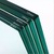 3 to 22mm high resistance to impact tempered glass for building and  construction