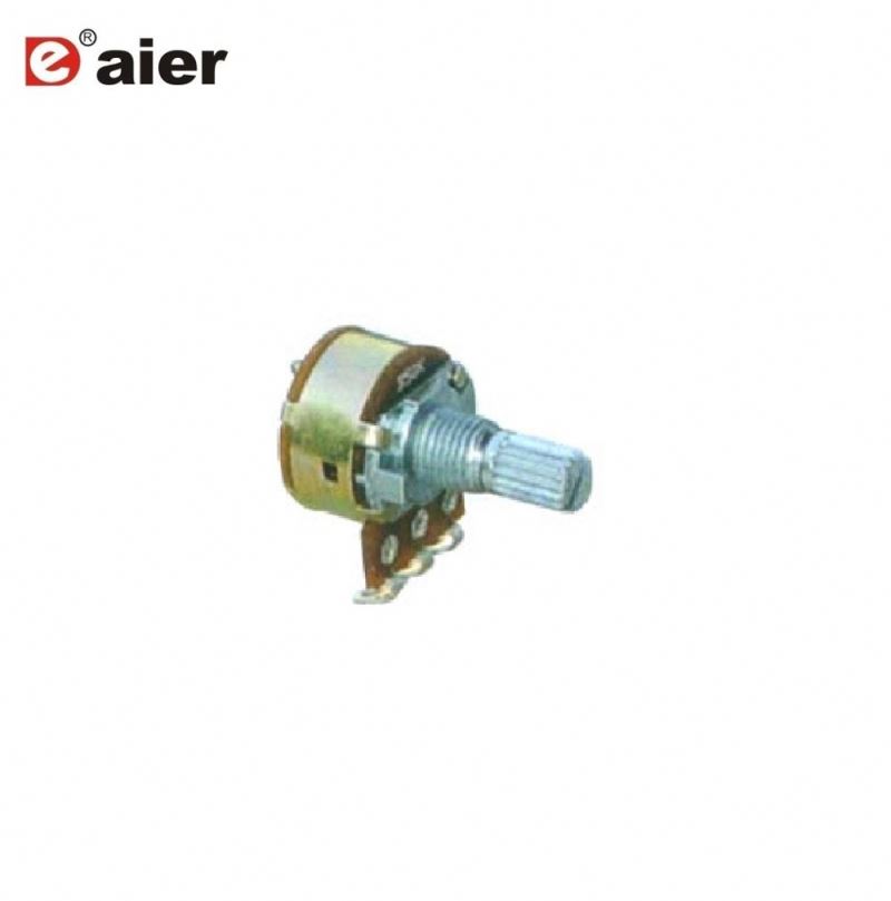 WH160AK-116mm linear rotary potentiometer with switch speed control