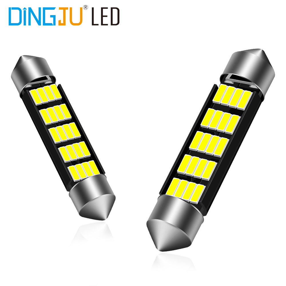 Chinese Factory Festoon Led 4014 16smd C5w Bulb 12v 51LM 6000-6500k Light Wholesale Lighting Price Manufacturer Supplier