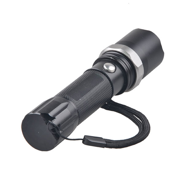 LED Q5 Zoomable 300 Lumens Rechargeable Traffic Torch Light with Traffic Wand