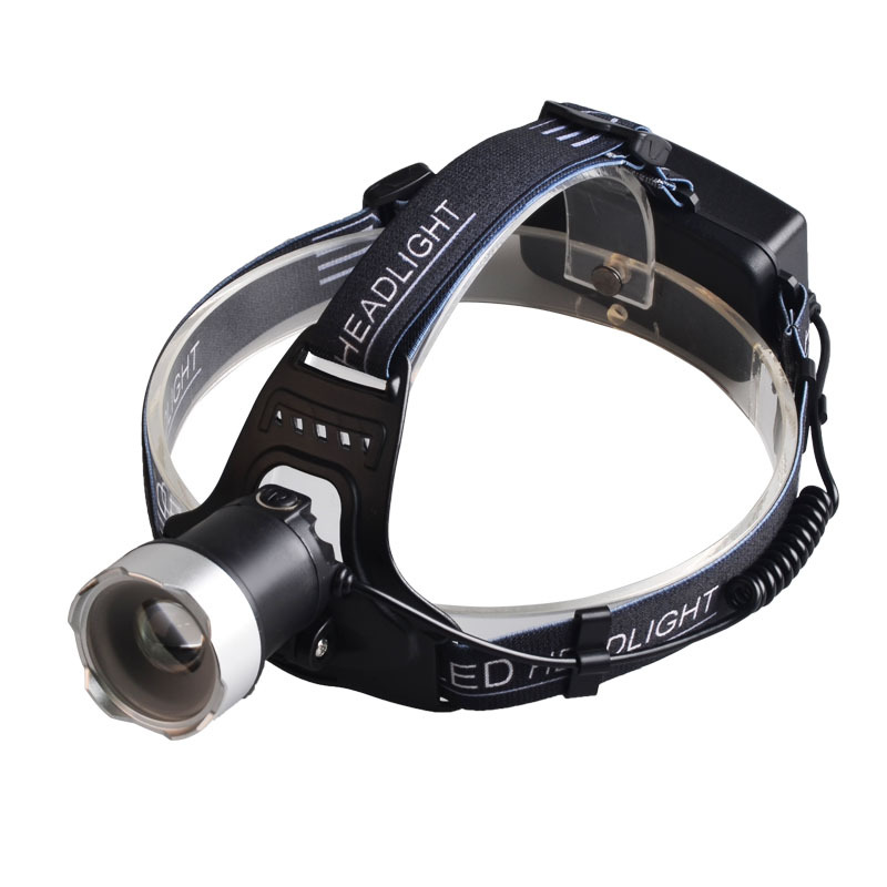 Aluminum LED Adjustable Focus Headlamp XM-L2 High Power Zoom Headlamp