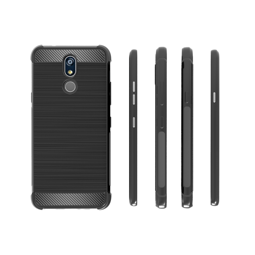 Carbon Fiber Soft Tpu case For LG K40