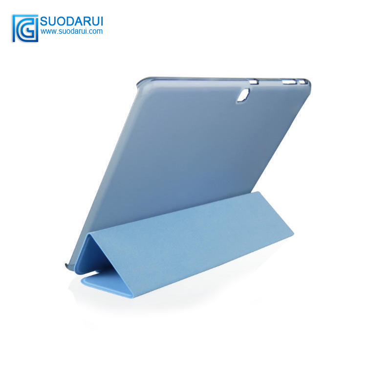 Three Folding Multifunction PC Cover For Samsung Galaxy Tab 4 10.1 T530 T535