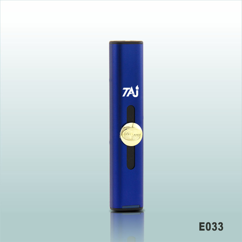 New Fashion Navy Blue Electronic USB Cigarette Smoking Rechargeable Lighter