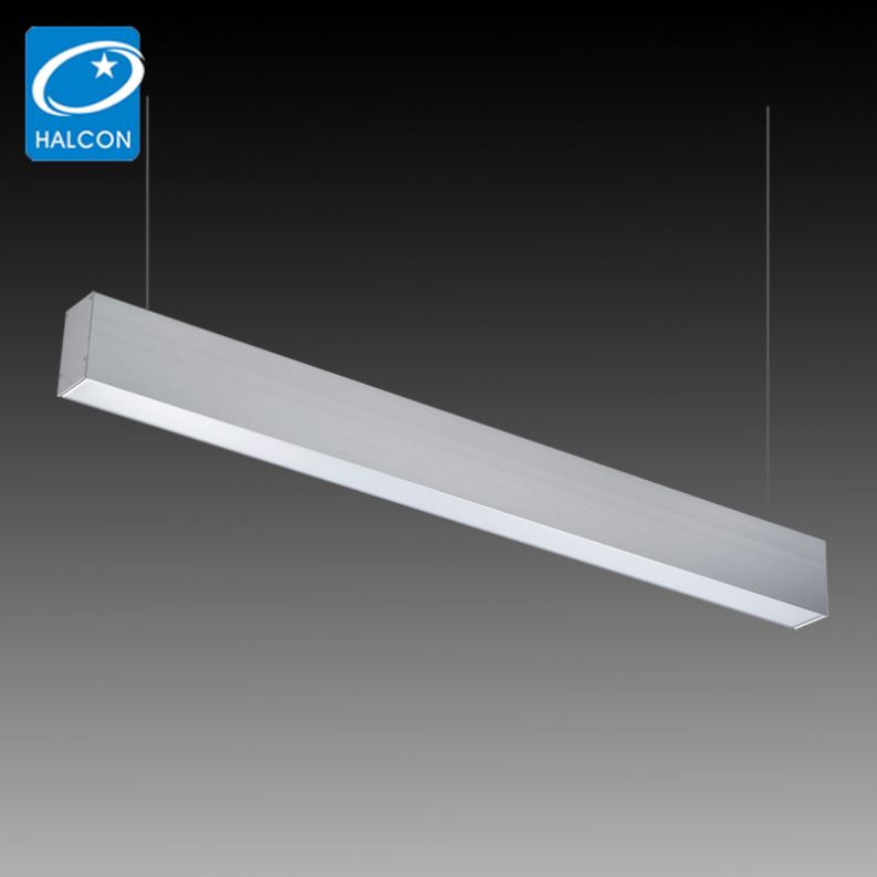 Latest Design Dimmable Led Office Pendant Hanging Linear Light