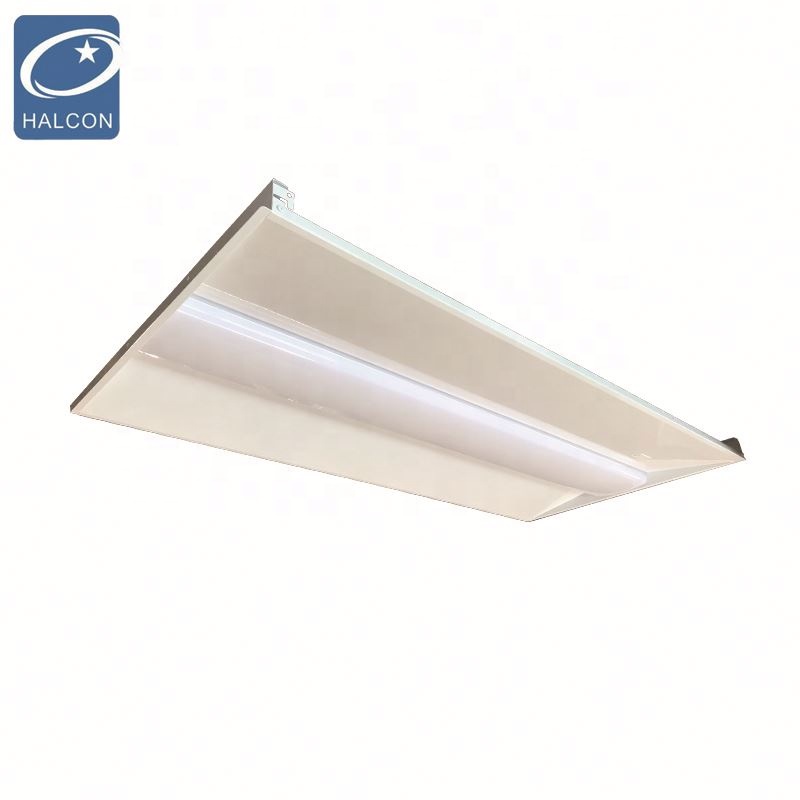 Office Ceiling Plastic Recessed CRI>80 40W LED Troffer Lighting Fixture