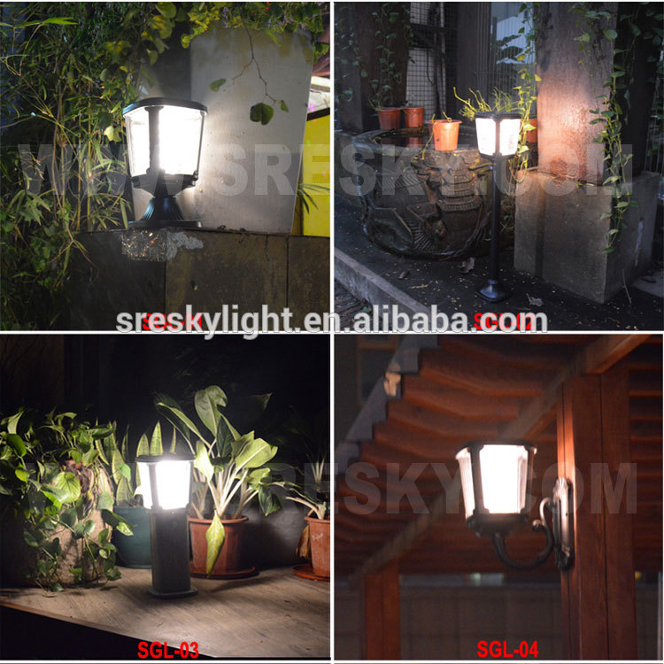 Modern design solar gate light with cheapest price