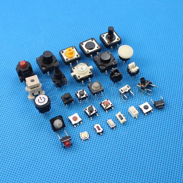 Electrical 4 Pin Tact Switch 6X6 Micro Push Button Tactile Switch