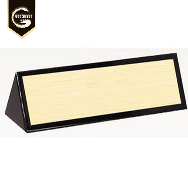 Metal Indoor Sign for Metal Office Desk Sign Name Plate Display