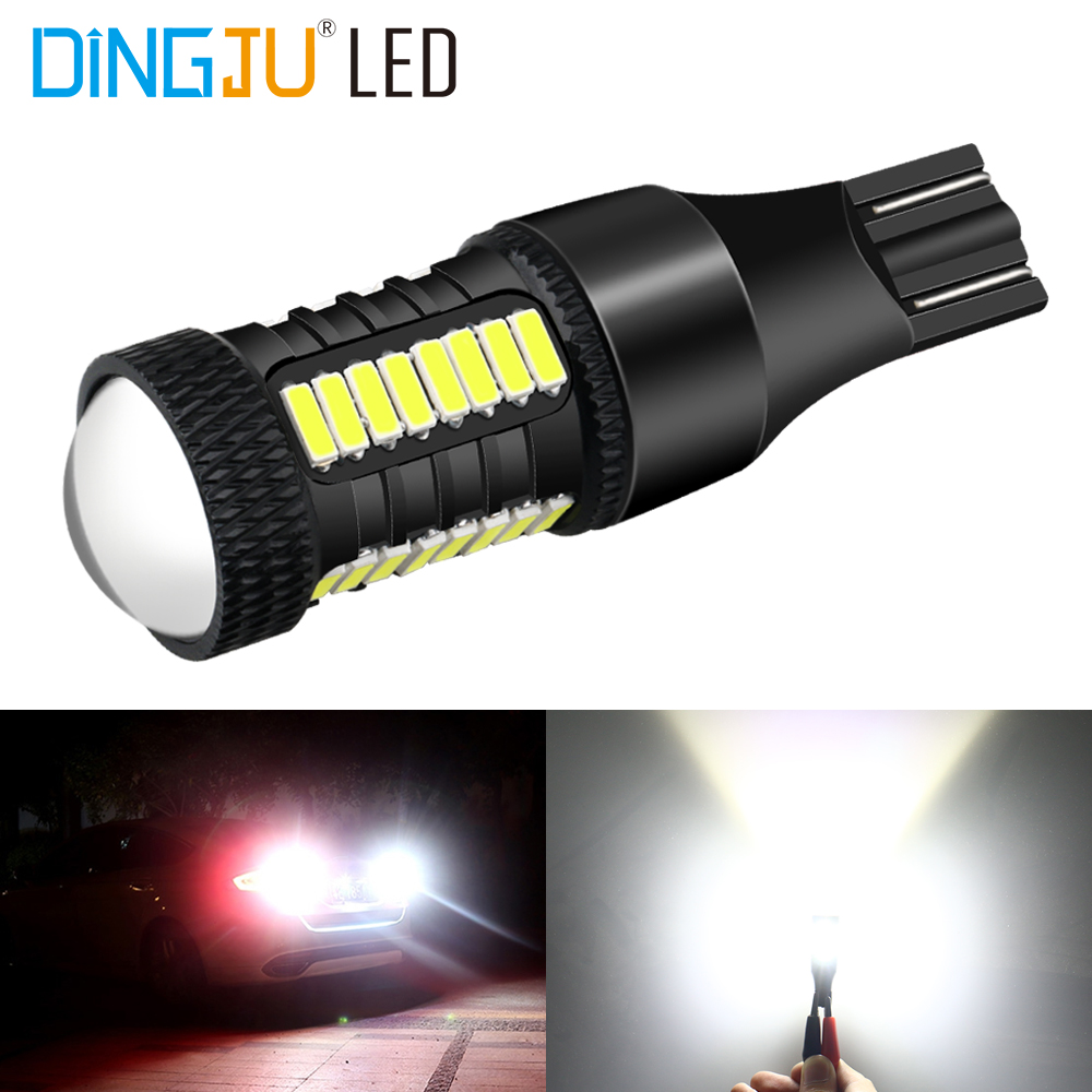 Hot Sale Factory Direct W16w T15 32smd 4014 1smd 3030 Led Decoding Bulb 10-30v 374lm Reversing Light Car With Cheap Price