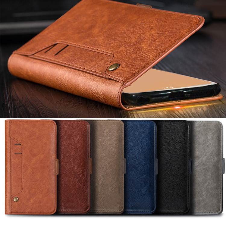 New design Multifunction Pouch Flip leather Case for Samsung Galaxy A7 2018 Cell phone Wallet cover
