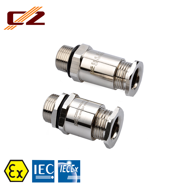 IECEX and ATEX Certified Explosion Proof Increased Safety Metal Cable Gland