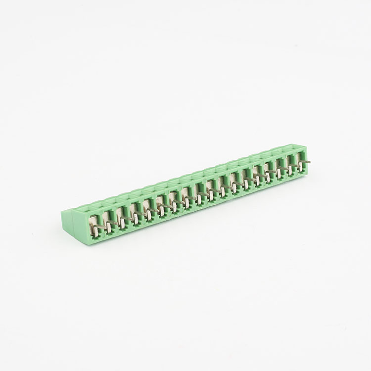 pcb spring terminal block male and female terminal block 5.00mm