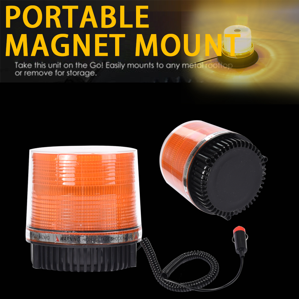 Emergency Flash Led Strobe Traffic Beacon Light Amber Light Truck24V Warning Lamp