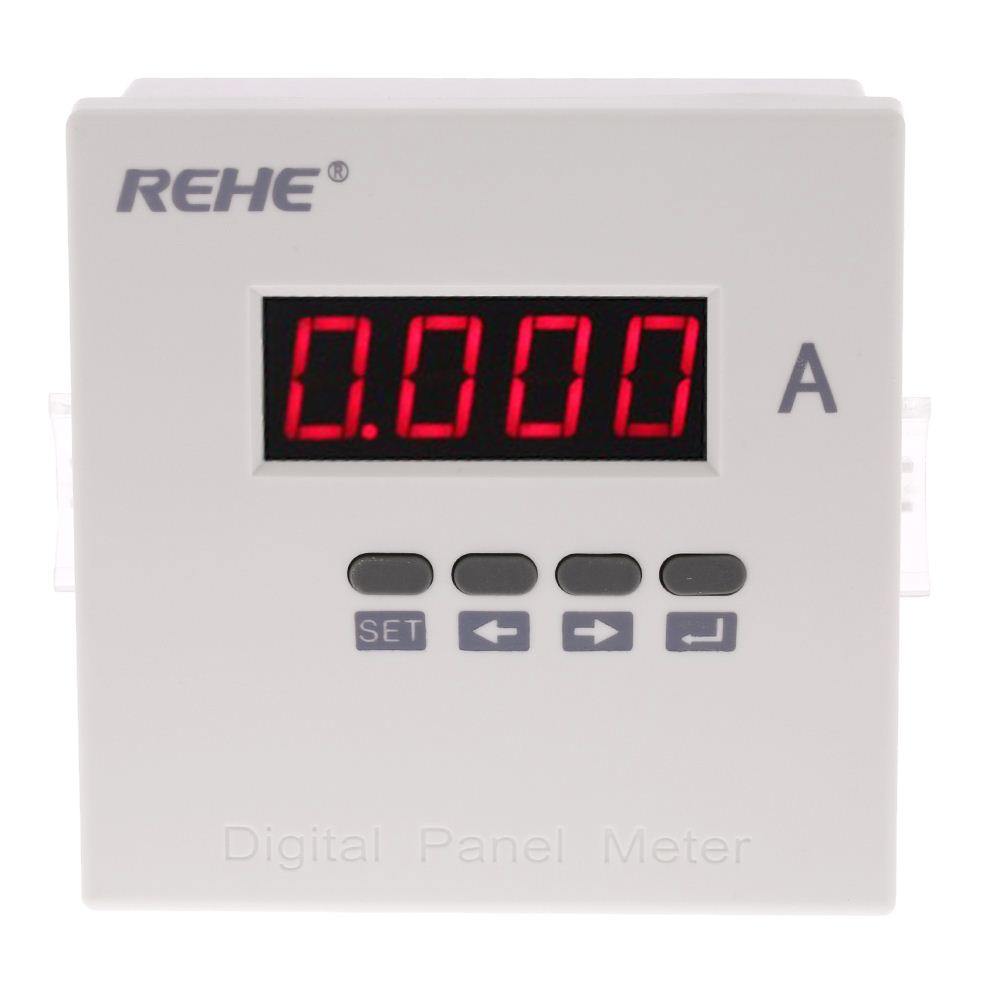 AC/DC80V-270V Digital Ammeter Single Phase AC/DC Current Panel Meter diagnostic-tool Current Ratio Programmable amperimetro