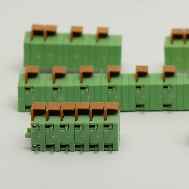 10A 300V AC Mdf Quick Connect Spring Terminal Block