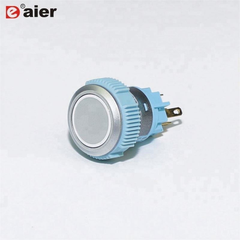 1NO1NC RBG 24V LED Lighted Plastic Turn Push Button Switch