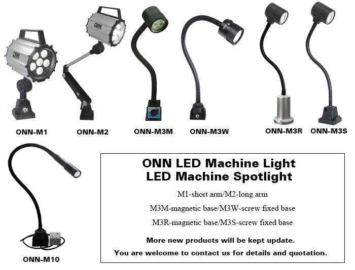 4.5w led industrial machine lamp / 110v led work light / gooseneck work light