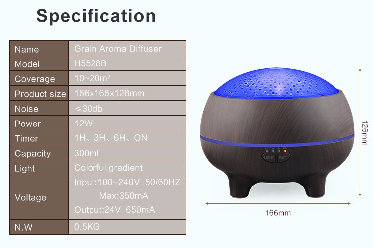 England Aroma diffuser Supplier Mini Portable Aromatherapy Diffuser with Ultrasonic Aromatherapy diffuser