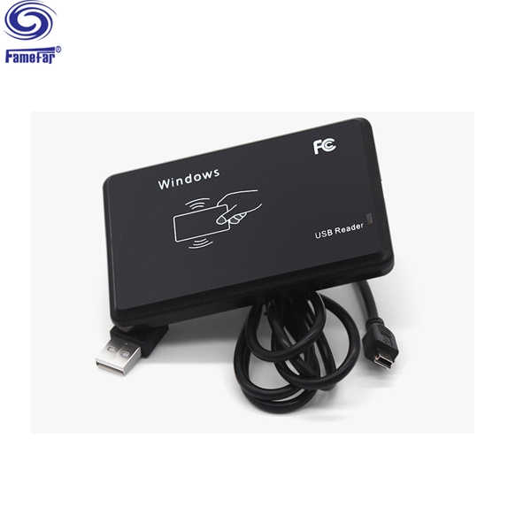 RFID Reader USB Port EM4100 TK4100 125khz ID Contactless Sensitivity Smart Card Support Window System Linux