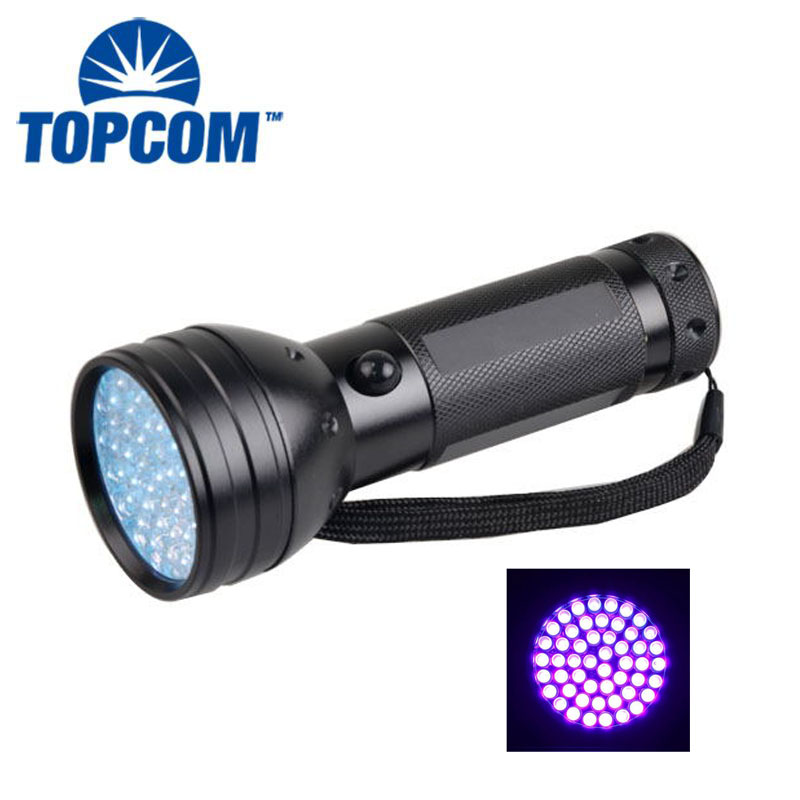 51 LED Ultraviolet Light LED Black Torch UV Flashlight Pet Urine Detector