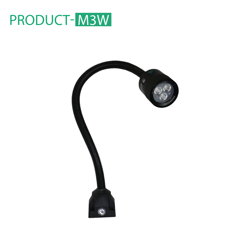 ONN-M3W 24v IP65 led gooseneck flexible light/machine worklights