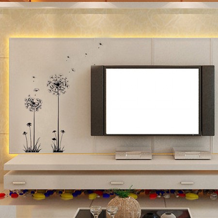 Dandelion Removable Kids Room Art Mural Wall Sticker Decal