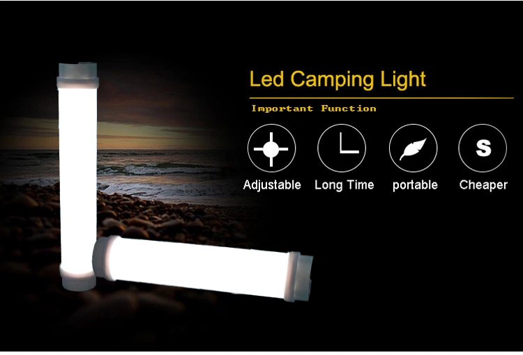 2019 Foreign trade direct waterproof tube Camping Kit Led Camping Lantern