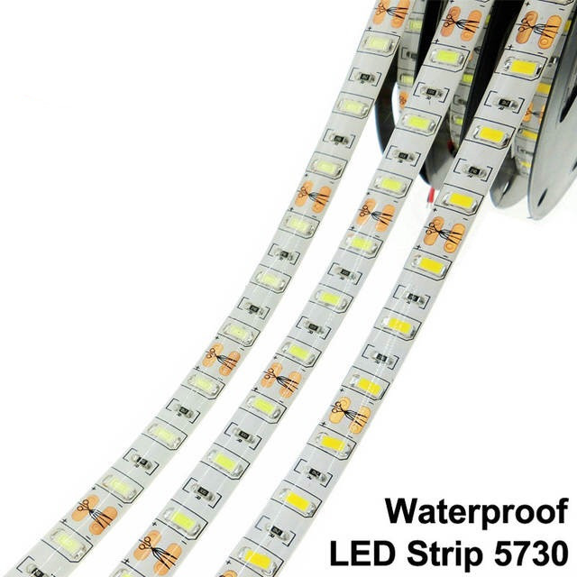 LED Strip 5730 Flexible LED Light DC12V 60LED/m 5m/lot 300 leds  LED Strip.