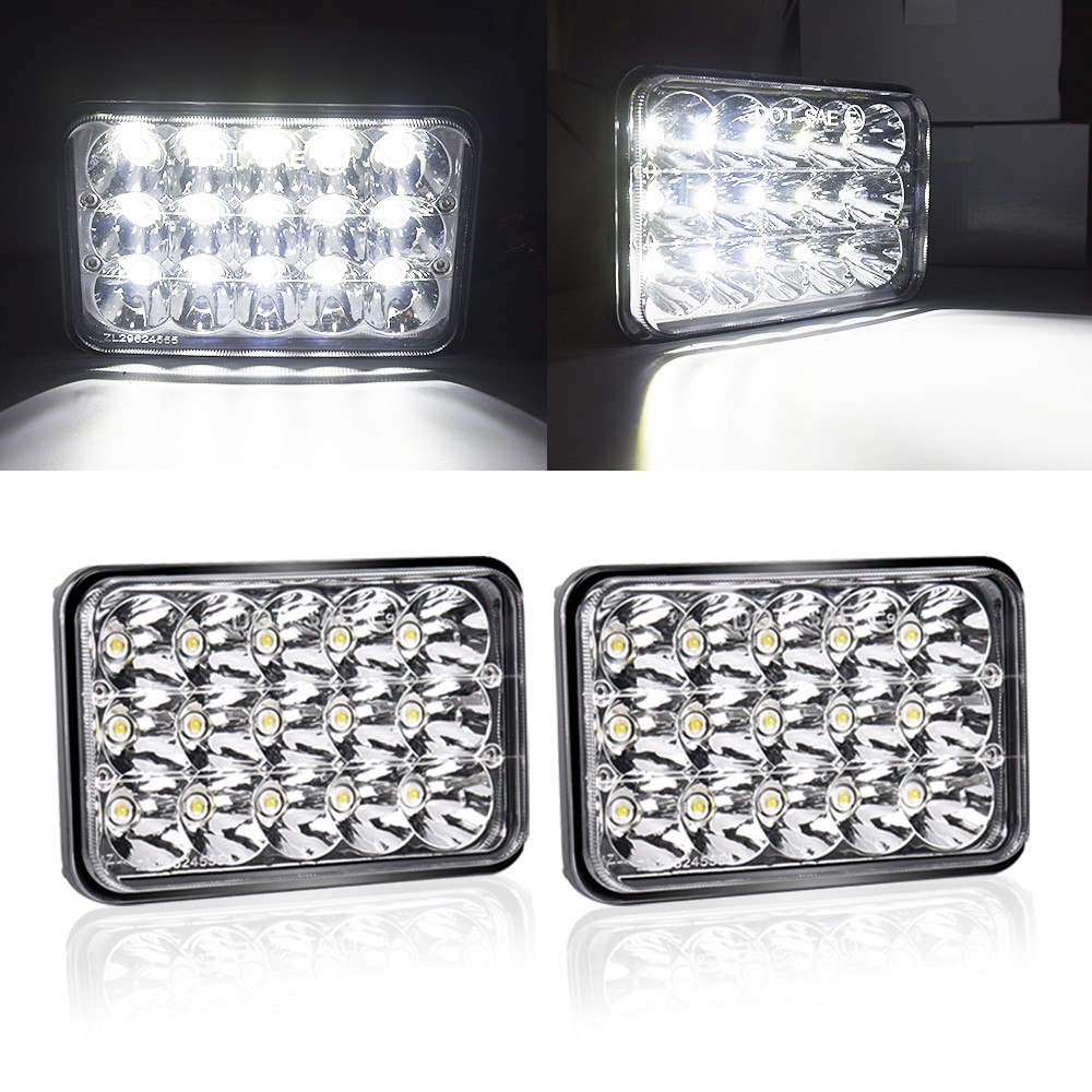 wholesale high low beam 4x6 inch waterproof lamp oem truck led headlight