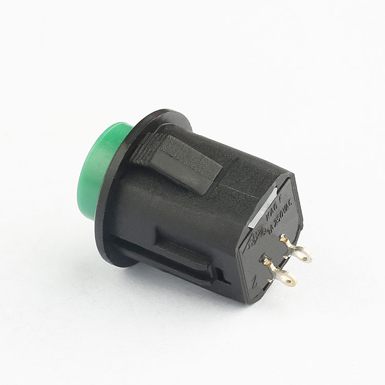 KA7 16mm latching push button switch