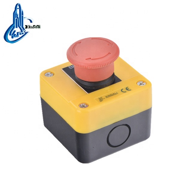 hot sale industrial single mushroom push button control  switch LAY5-J174H29