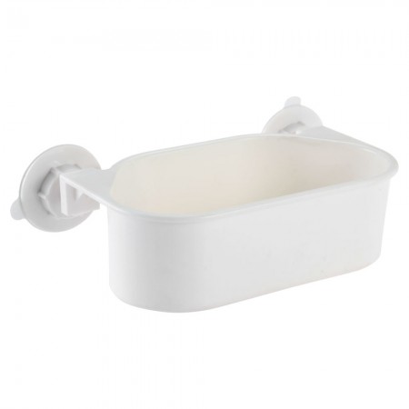 Bathroom Bath Suction Basket Storage Holder