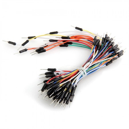 65 Pcs Solderless Fleible Breadboard Jumper Cable Wires for Arduino