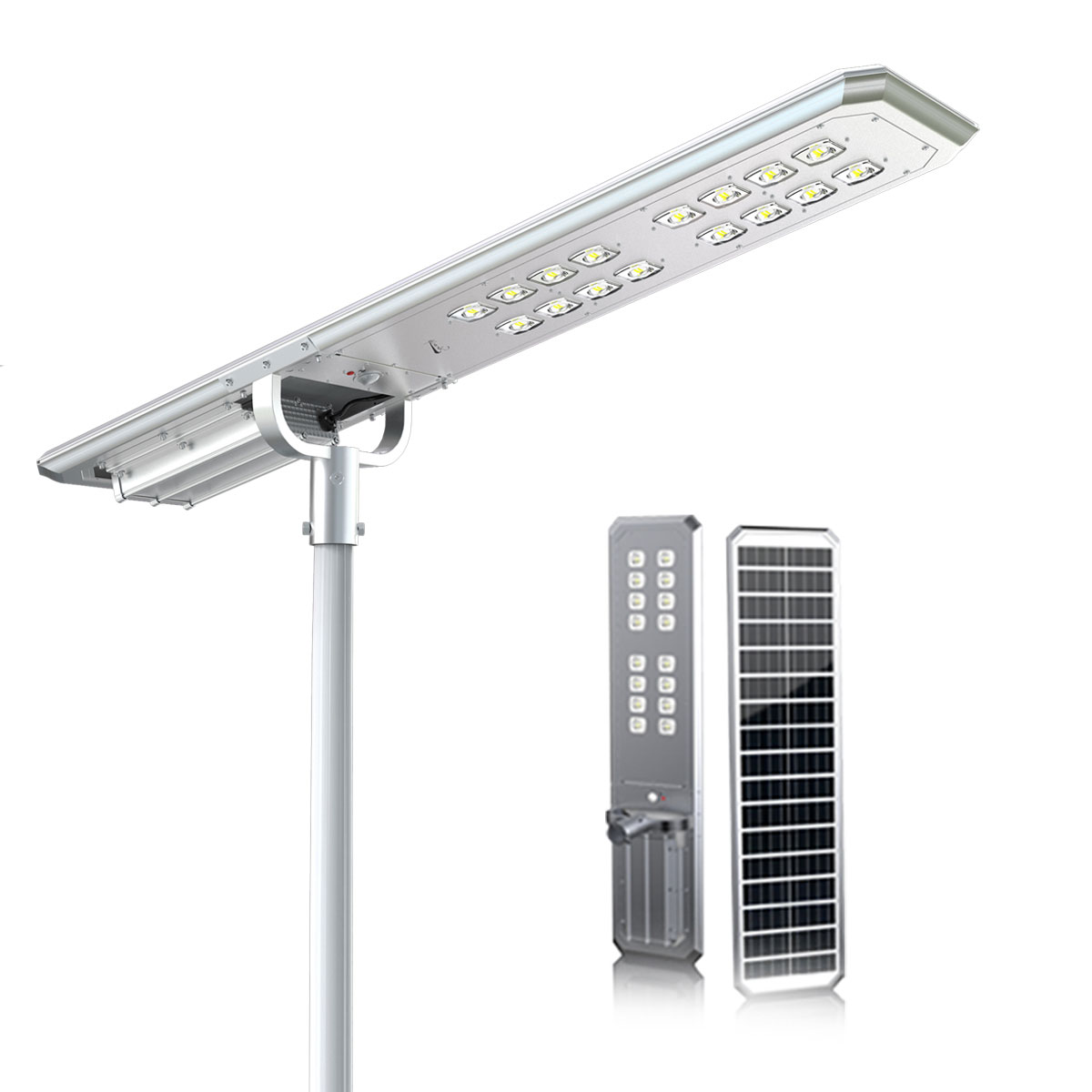 High power factory price 12 led light outdoor garden 150 w solar street lights