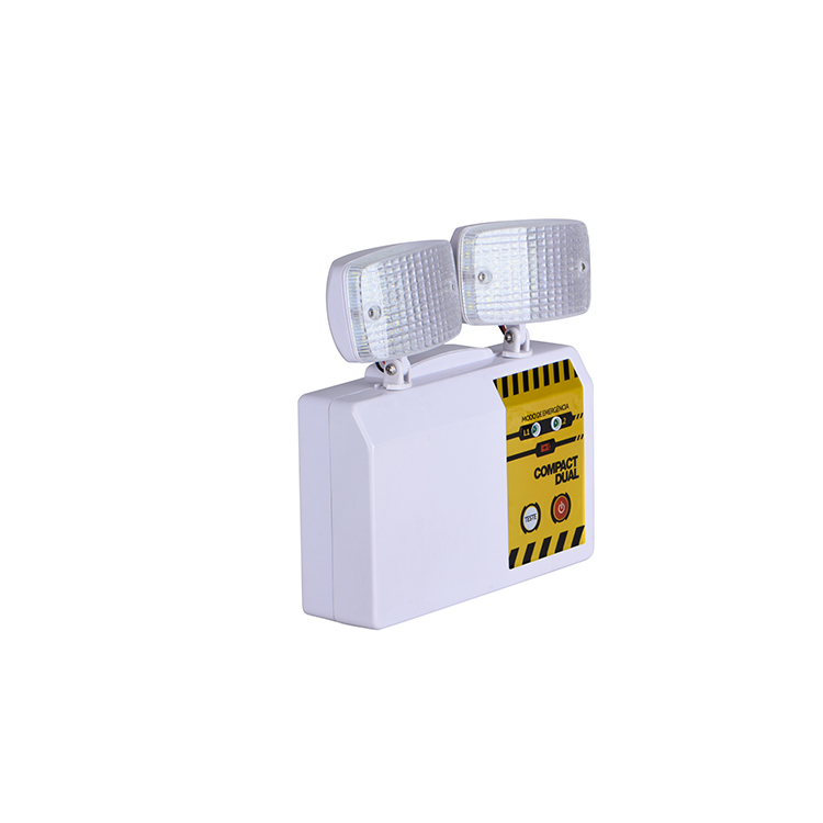 2*5W led multifunction rechargeable emergency lamp with two head for building project