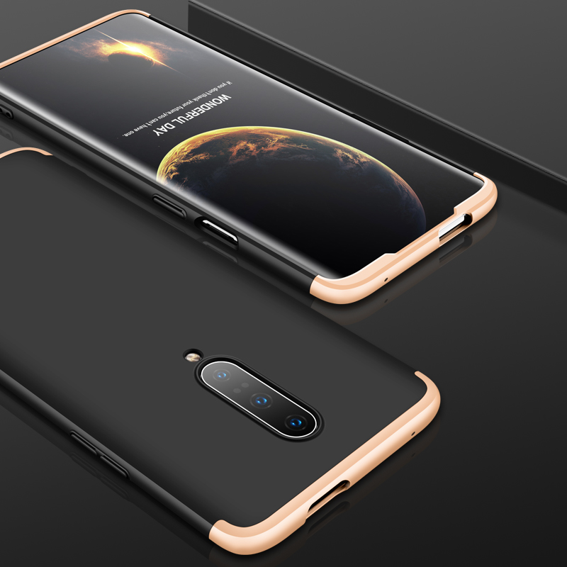 2018 hot sell 360 cover Removable 3in1 Hard PC Shield Back Cover Case for Oneplus 7 Pro