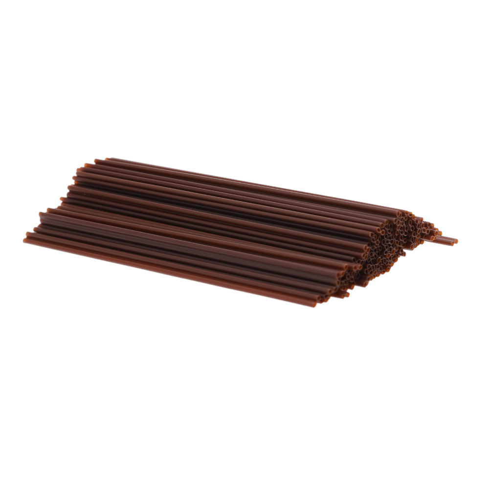 500pcs/set Disposable Coffee Straws Drinking Plastic Straws Two Holes Hot Drinks Stirring Rods for Party Festive