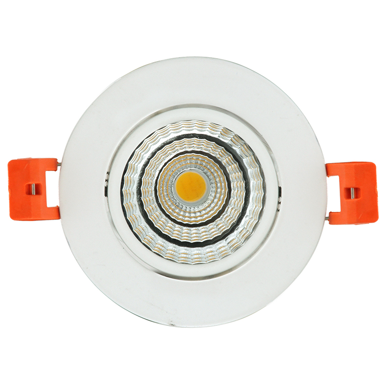 Aluminum die-casting Dmx RGB LED Downlight without Plaster Ceiling