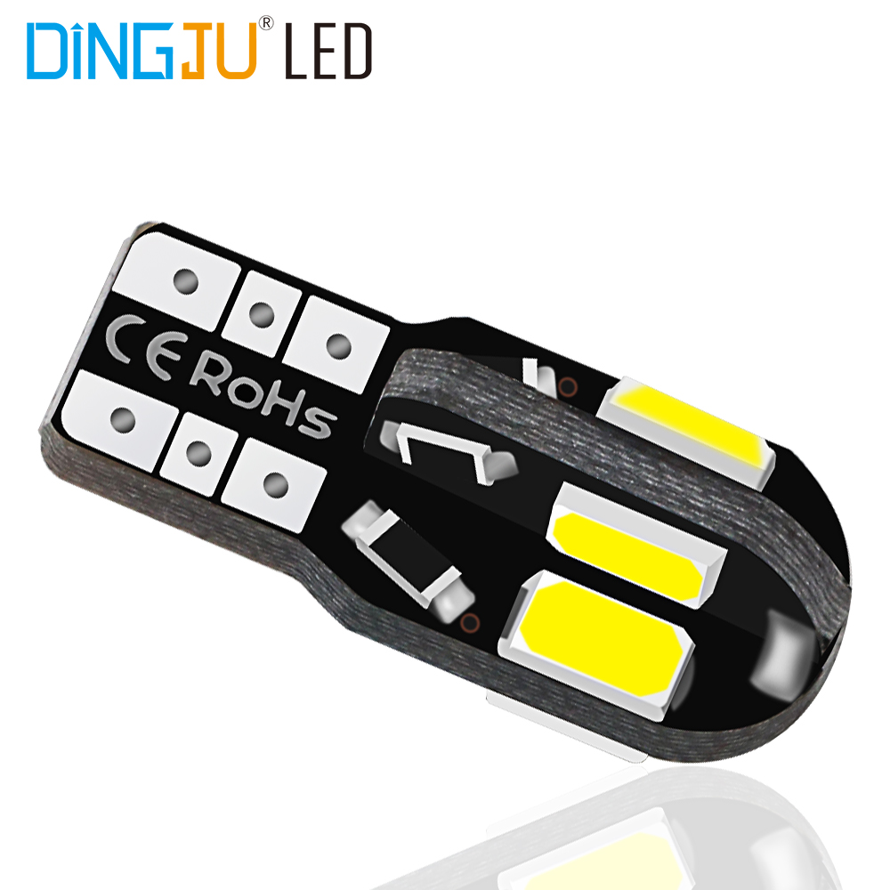 New Hot Selling Products T10 8smd 5730 Led Auto Car 2w106lm W5w 194 Interior Width Reading Instrument Lights With Factory Price