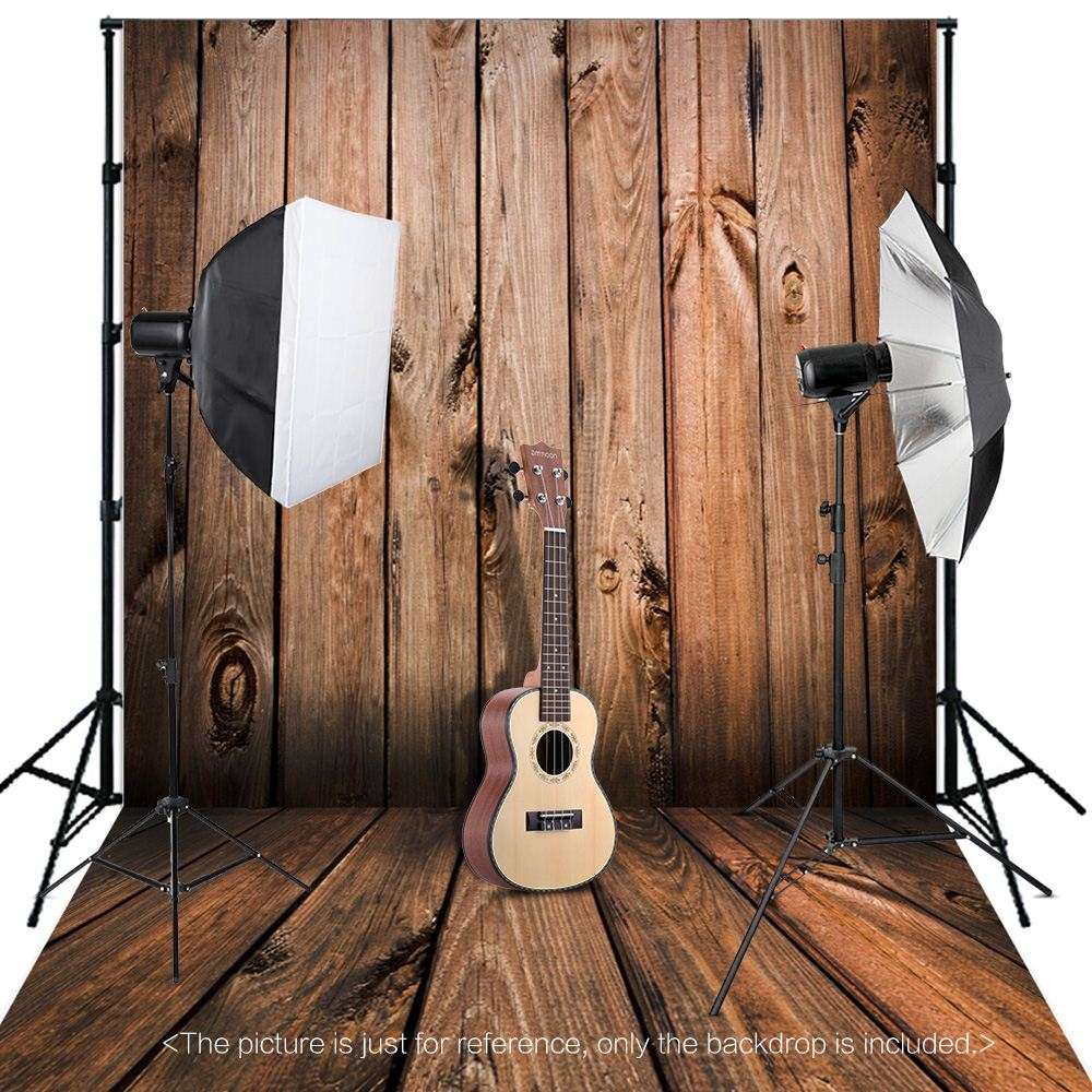 Classic Fashion Wood Wooden Floor Background Backdrop 1.5*2m Big Photography Back ground for Studio Professional Photographer