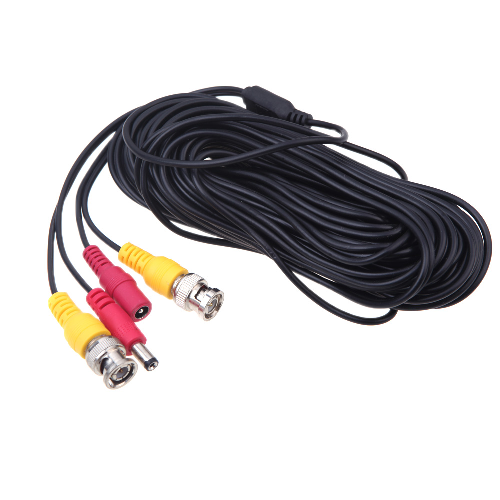 New CCTV Camera Accessories BNC Video Power Siamese Cable for Surveillance DVR Kit 20m 65ft CCTV Cable