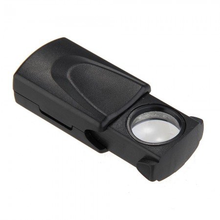 30 LED Light Lamp Jeweler Magnifier Magnifying Eye Loupe Glass Lens